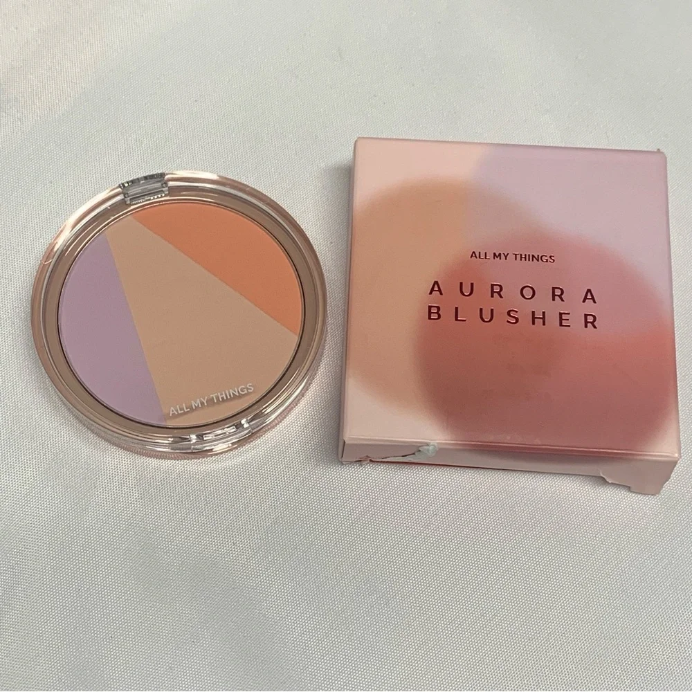AMTS NEW Aurora Blusher Pink Clear Blush NaturalCovers Pores Korean Beauty